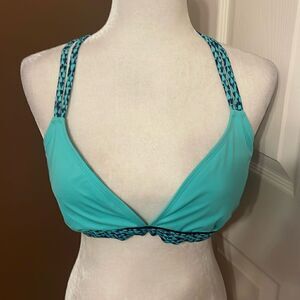 NWT Everlast Missy Double Strap Bikini Top Size Large